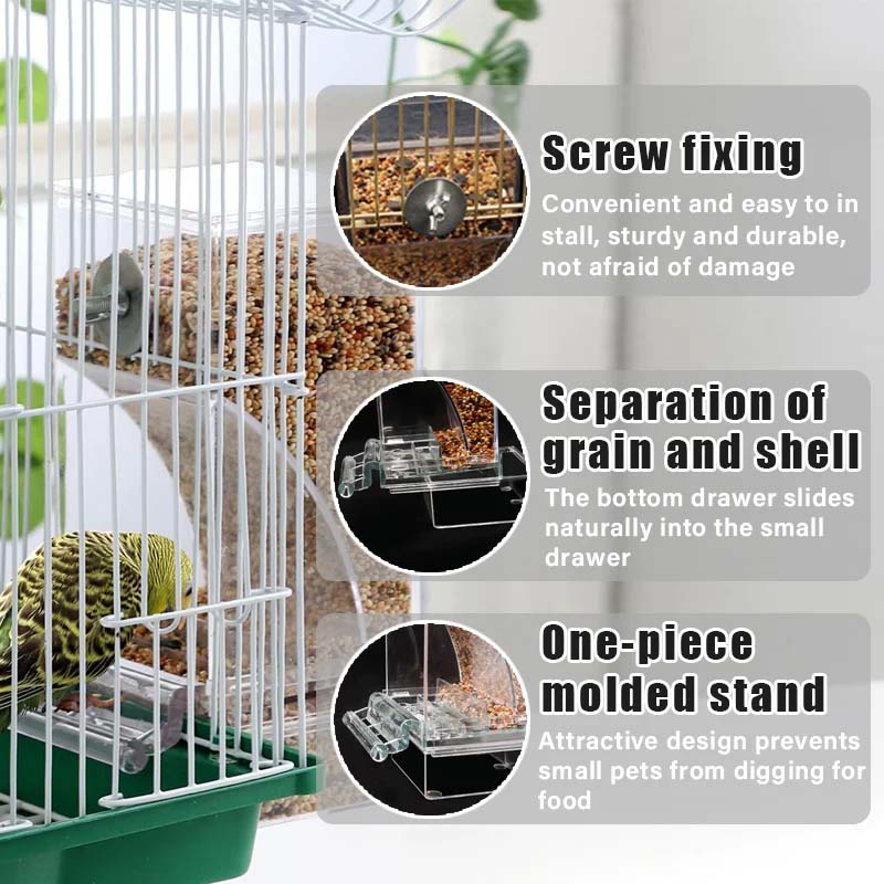 🔥BUY 2 GET 10% OFF💝Automatic No-Spill Transparent Bird Feeder