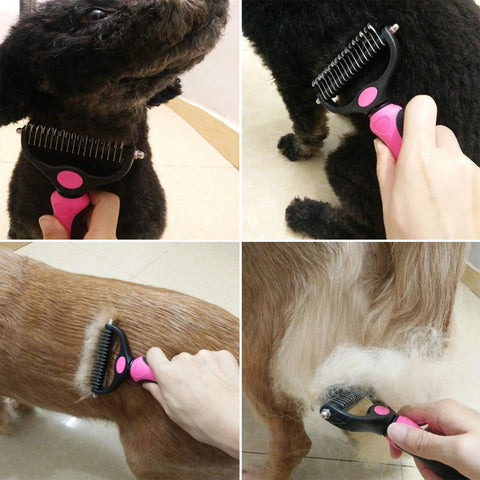 🔥Buy 2 Get 1 Free🔥Efficient Double-Sided Pet Grooming Brush