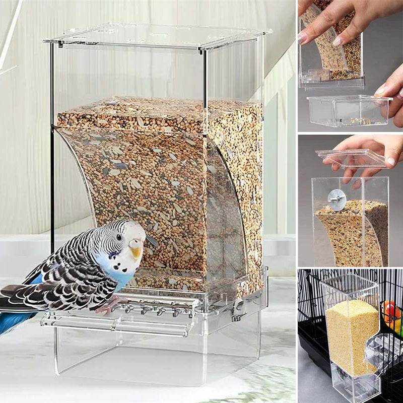 🔥BUY 2 GET 10% OFF💝Automatic No-Spill Transparent Bird Feeder